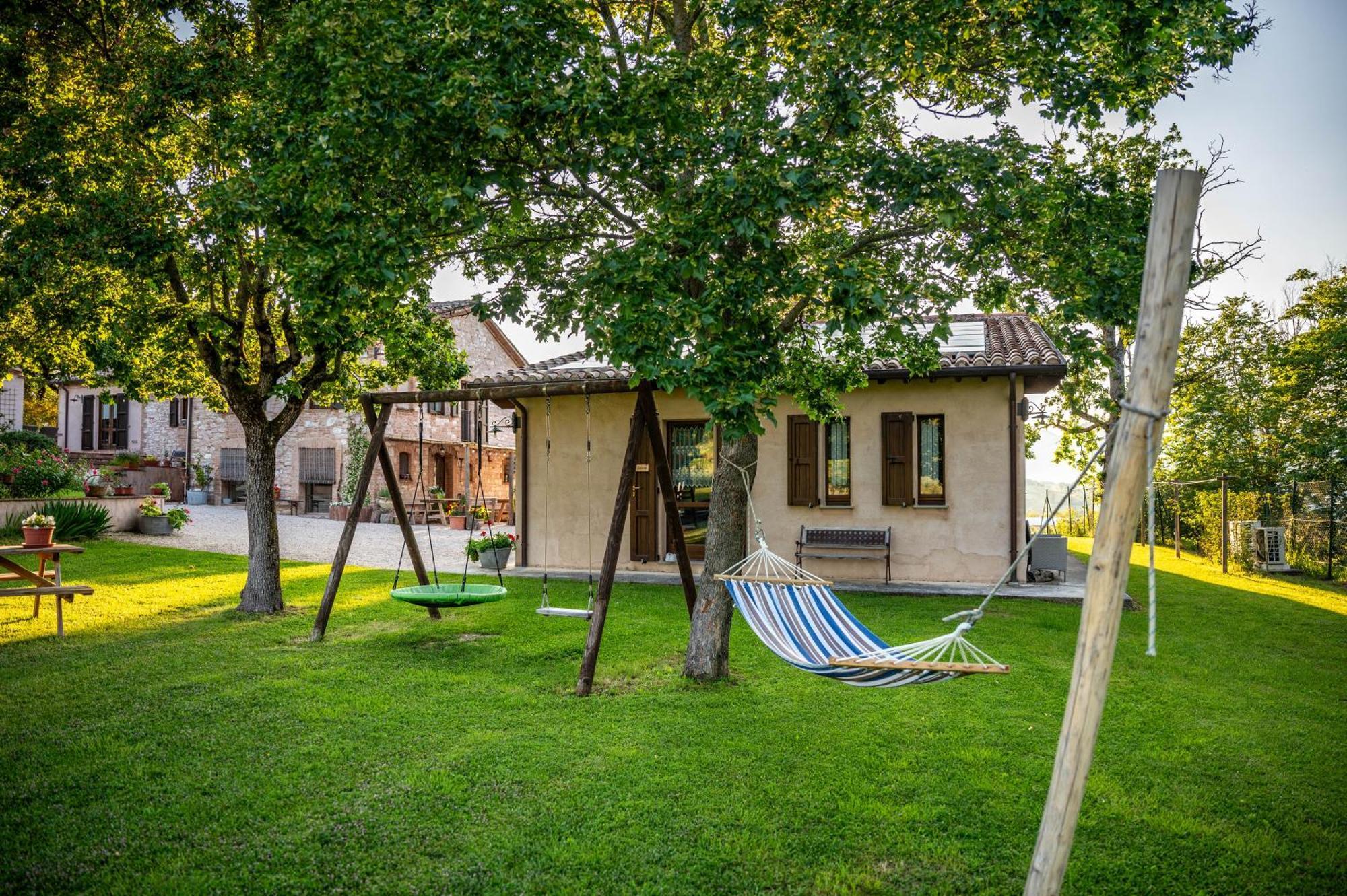 Agriturismo Il Castellaro Sassoferrato Dış mekan fotoğraf